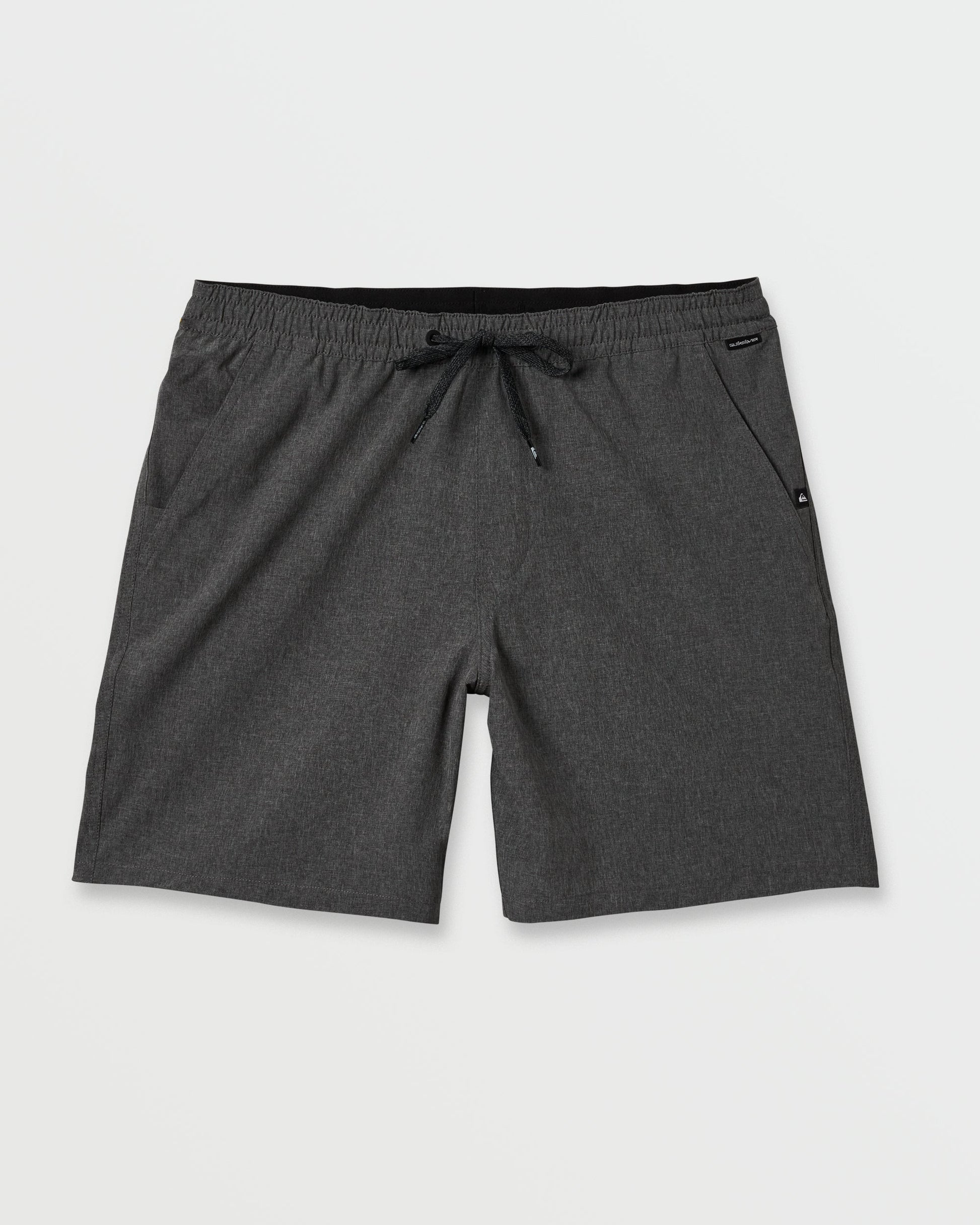 Quick Silver Taxer Heather Amphibian 18" Hybrid Shorts - Black