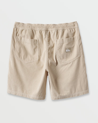 Taxer Corduroy Shorts - Fog Grey - Quick Silver