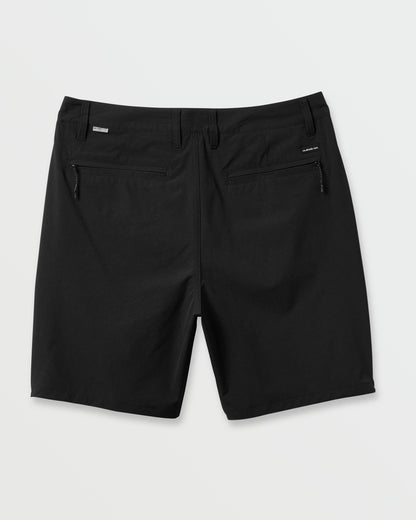 Union Transit 19" Amphibian Hybrid Shorts - Black - Quick Silver