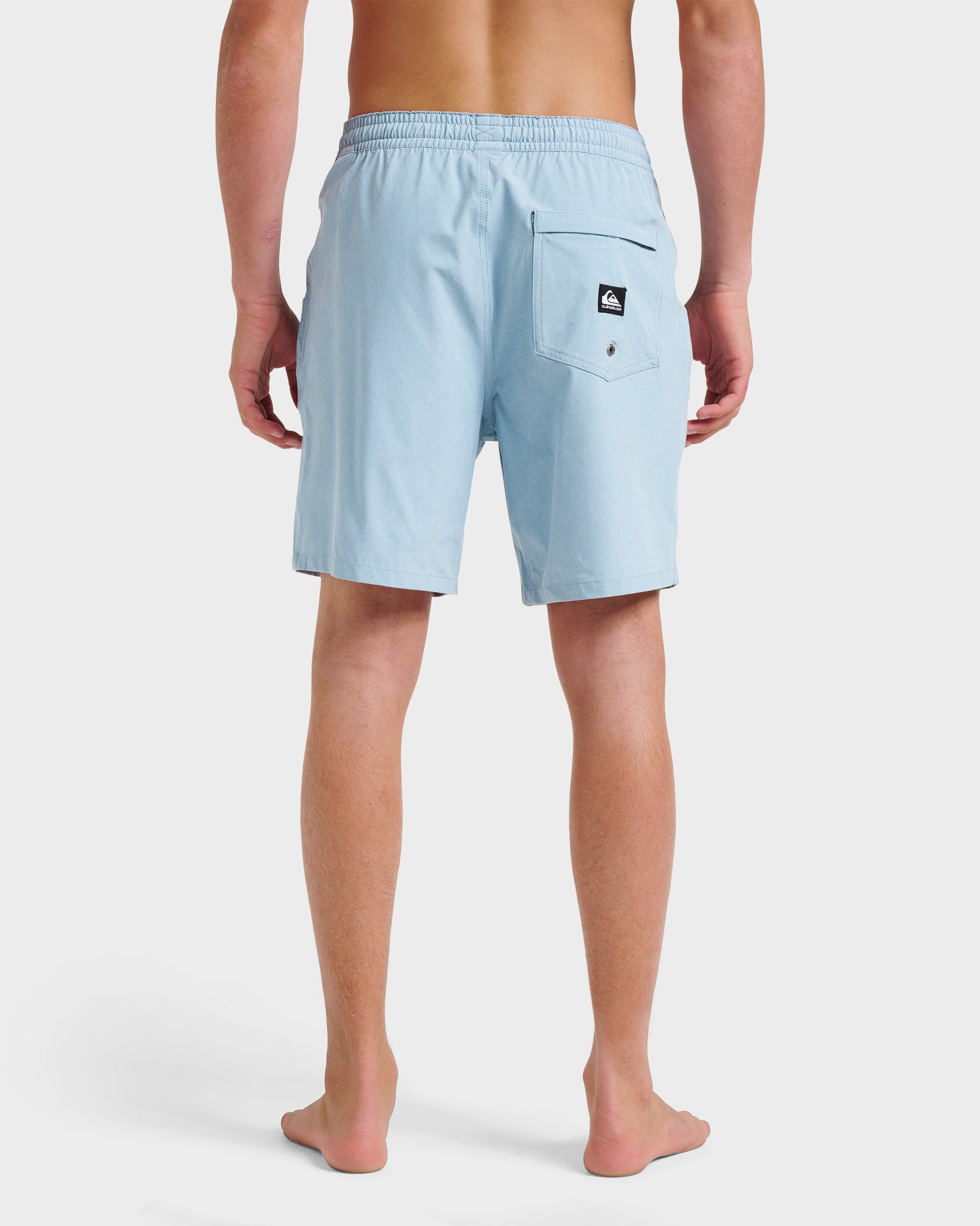 Taxer Heather Amphibian 18" Hybrid Shorts - Ashley Blue - Quick Silver