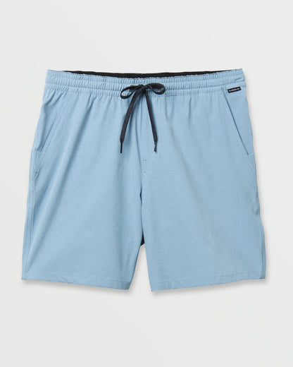 Taxer Heather Amphibian 18" Hybrid Shorts - Ashley Blue - Quick Silver