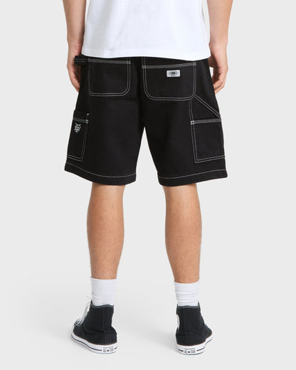Mercury Carpenter Denim Short - Black - Quick Silver