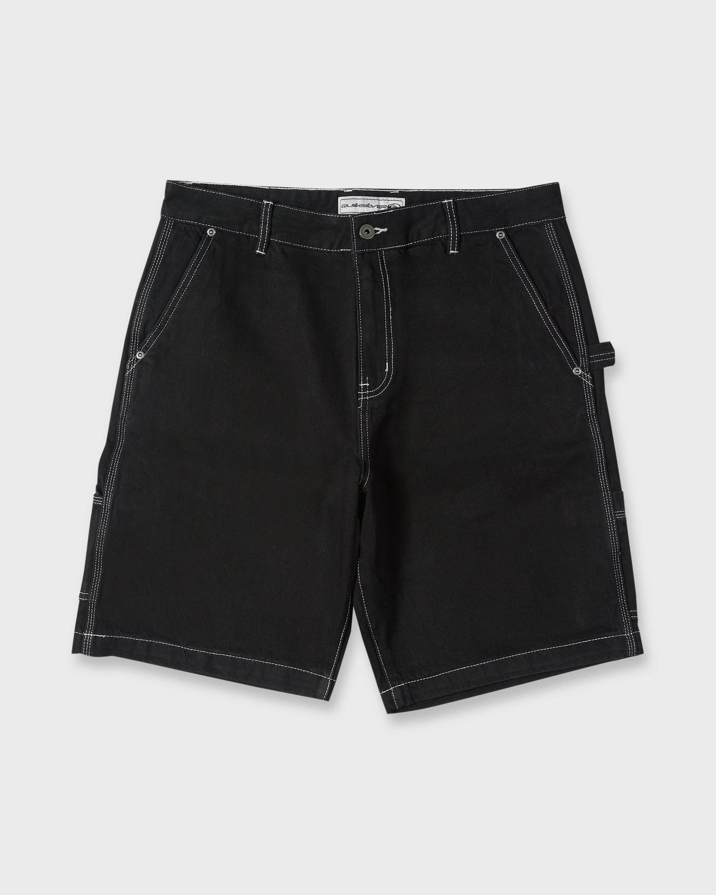 Mercury Carpenter Denim Short - Black - Quick Silver
