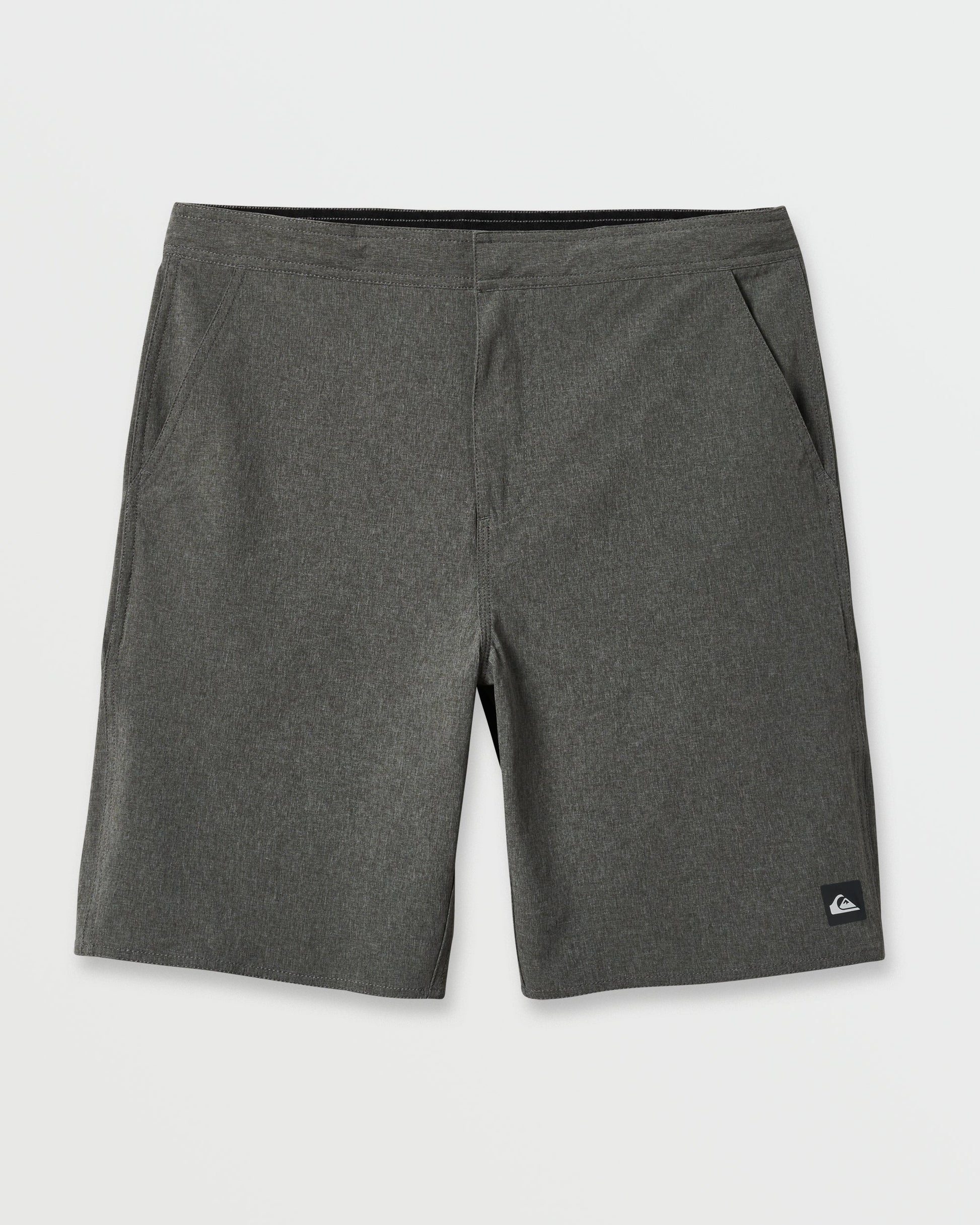 Waterman Suva 20" Amphibian Hybrid Shorts - Dark Grey Heather - Quick Silver