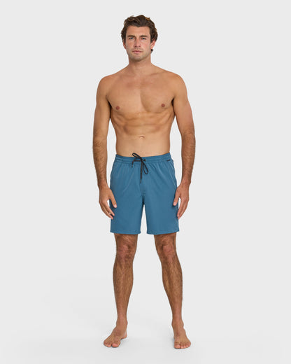 Taxer Amphibian 18" Hybrid Shorts - Copen Blue - Quick Silver