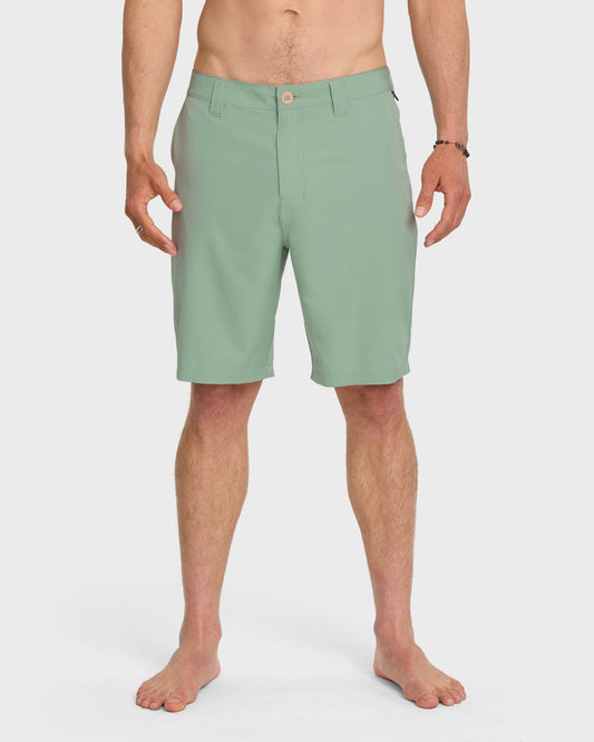 Union Amphibian 20" Hybrid Shorts - Herb - Quick Silver