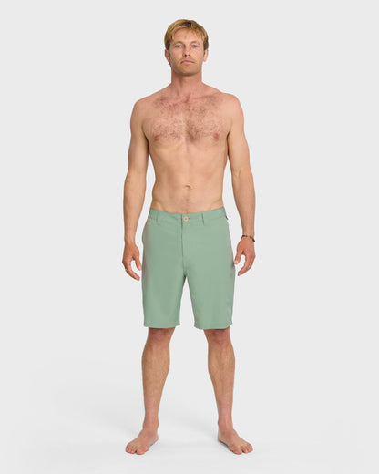 Union Amphibian 20" Hybrid Shorts - Herb - Quick Silver