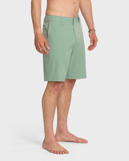 Union Amphibian 20" Hybrid Shorts - Herb - Quick Silver