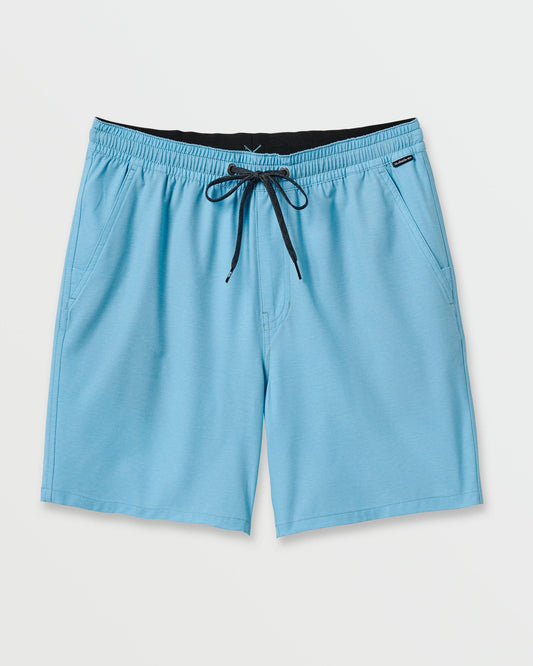 Taxer Heather Amphibian 18" Hybrid Shorts - Aqua Blue - Quick Silver