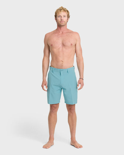 Waterman Tamarindo Amphibian Hybrid Shorts - Aqua - Quick Silver