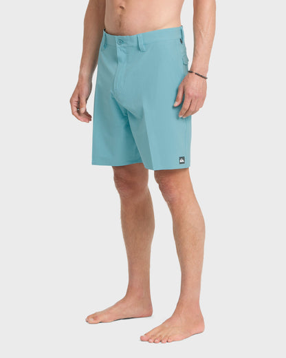 Waterman Tamarindo Amphibian Hybrid Shorts - Aqua - Quick Silver
