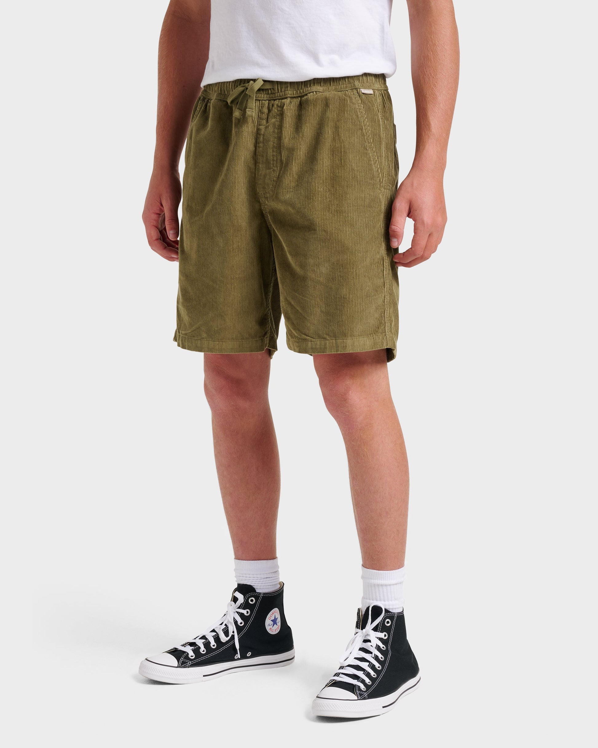 Taxer Corduroy Shorts - Aloe - Quick Silver