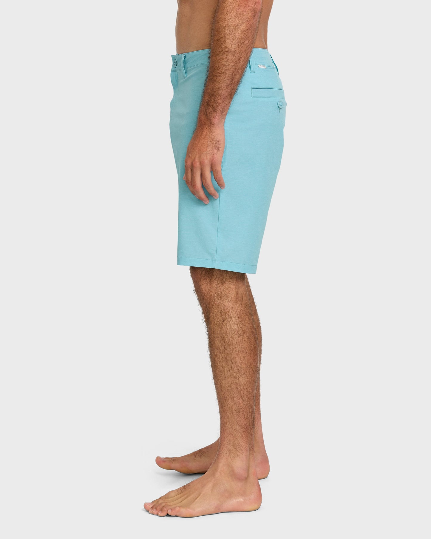 Union Heather 20" Amphibian Hybrid Shorts - Aqua Blue - Quick Silver