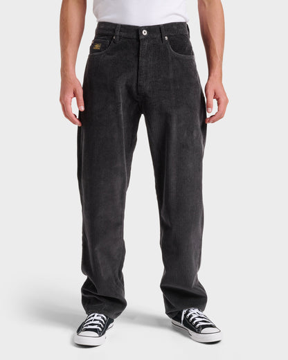 Landers Cord Pants - Phantom - Quick Silver