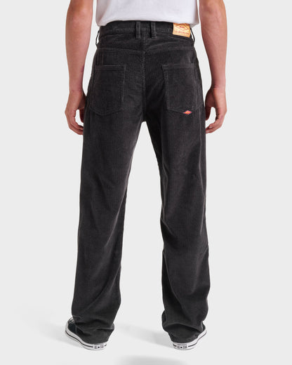 Landers Cord Pants - Phantom - Quick Silver