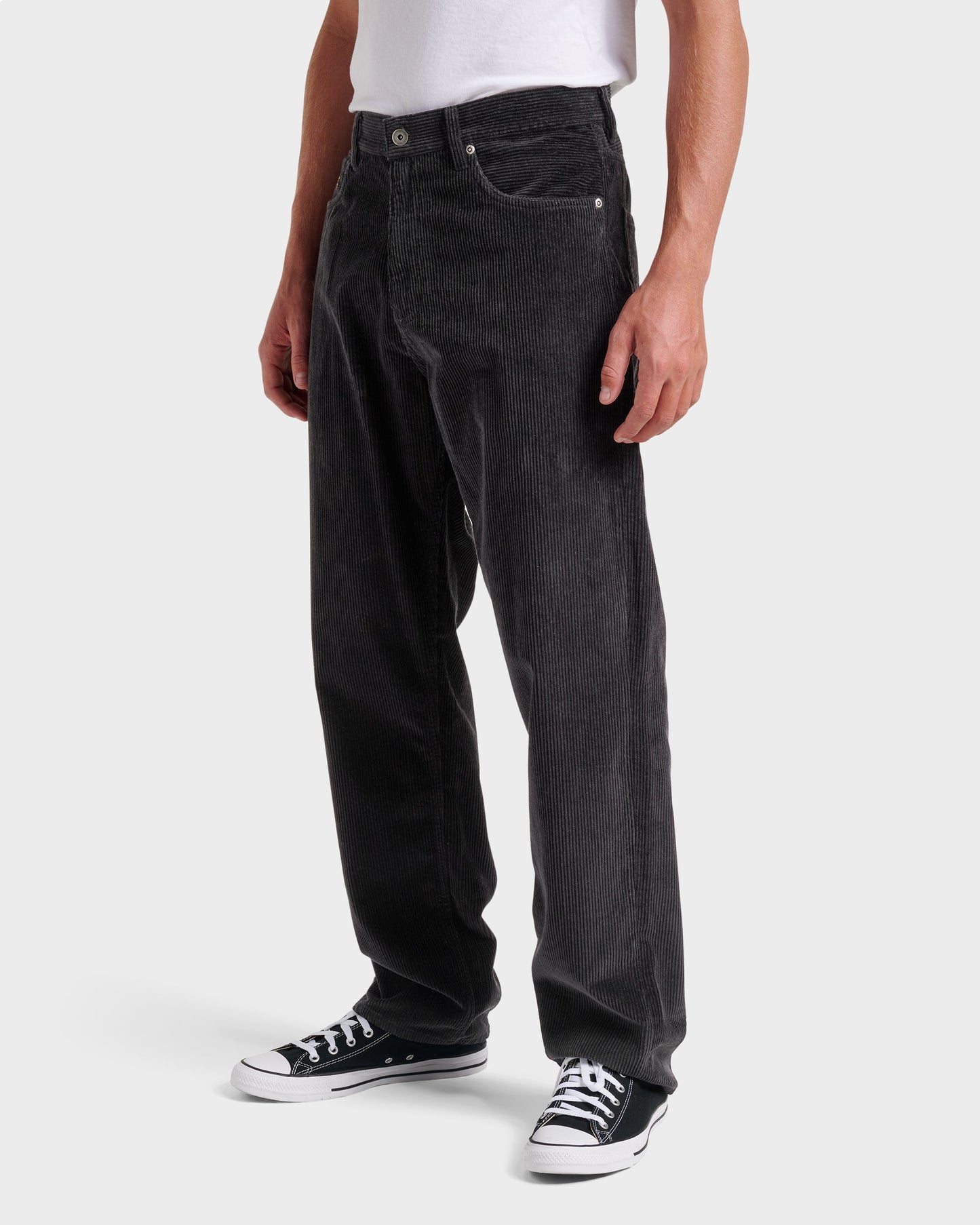 Landers Cord Pants - Phantom - Quick Silver