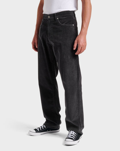 Landers Cord Pants - Phantom - Quick Silver