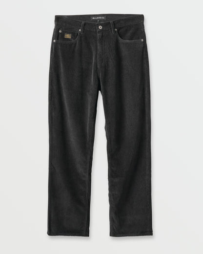 Landers Cord Pants - Phantom - Quick Silver