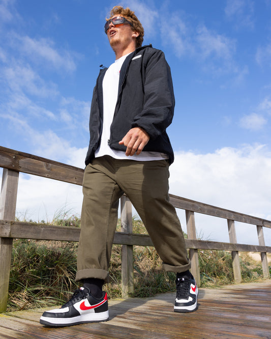 Stretch Canvas Beach Pants - Army - Quick Silver