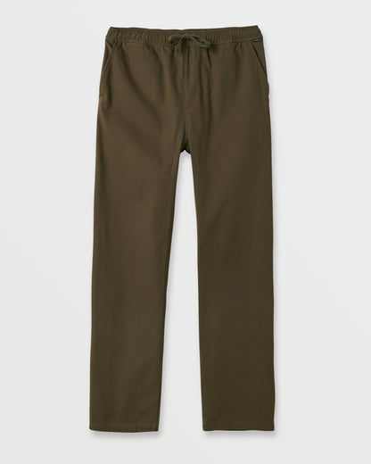 Stretch Canvas Beach Pants - Army - Quick Silver