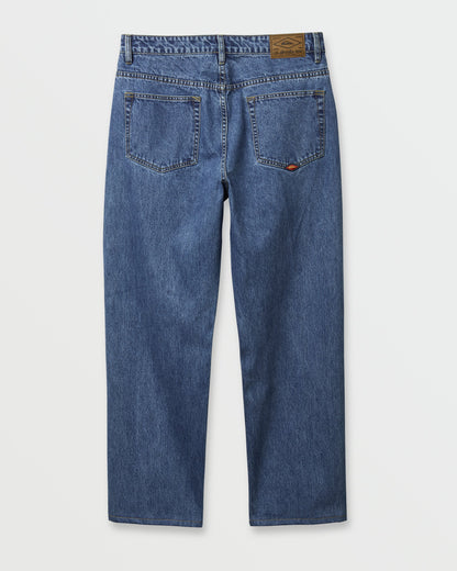 Baggy Denim Pants - Medium Indigo - Quick Silver