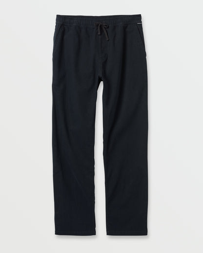 Stretch Canvas Beach Pants - Black - Quick Silver