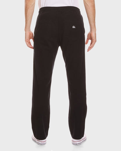 Stretch Canvas Beach Pants - Black - Quick Silver
