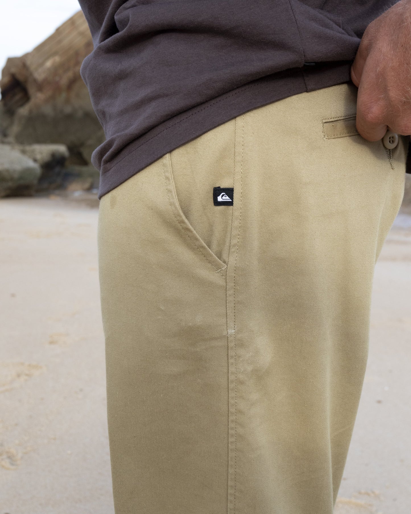 Union Stretch Pants - Twill - Quick Silver