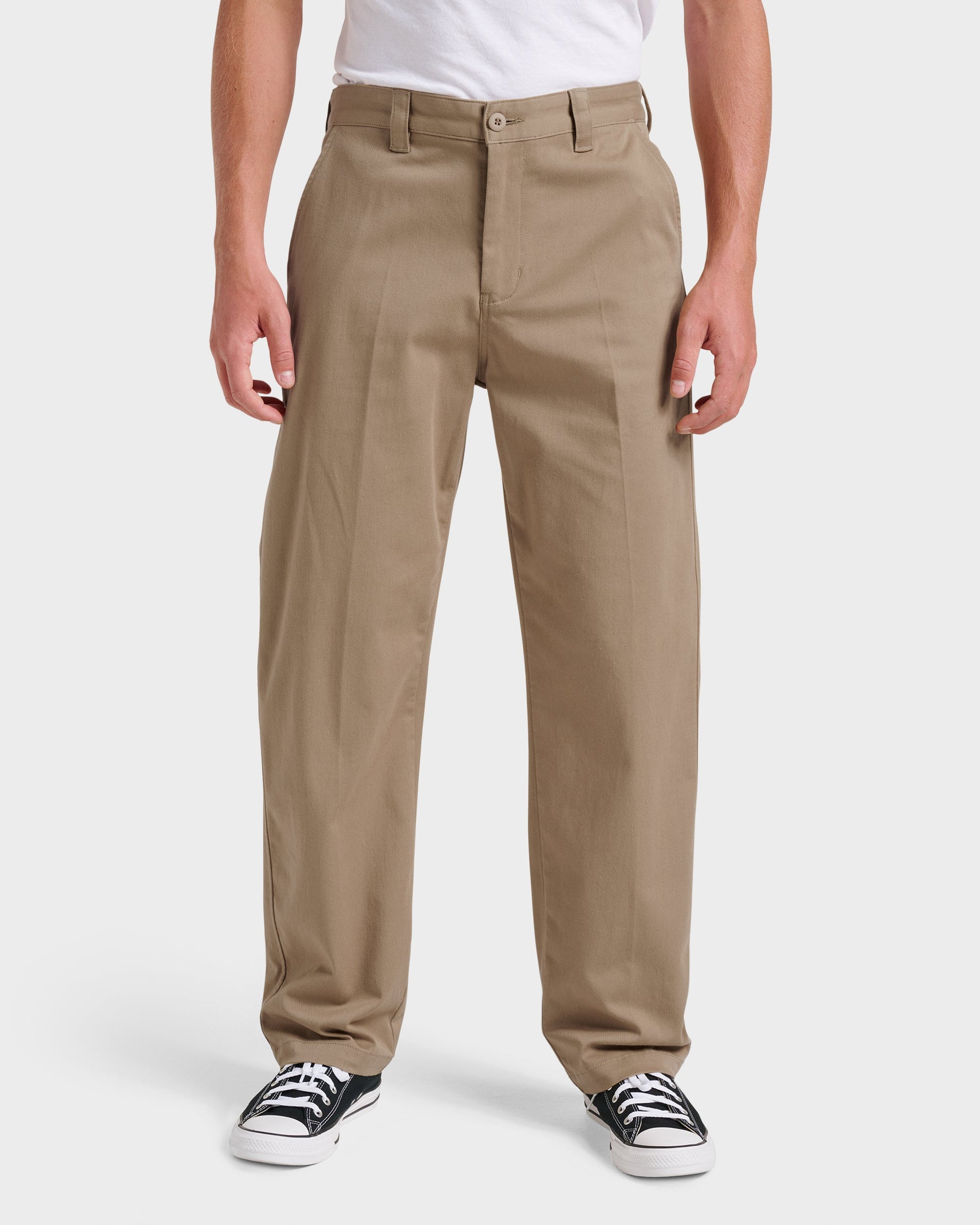 Union Stretch Pants - Twill - Quick Silver