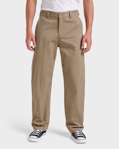Union Stretch Pants - Twill - Quick Silver