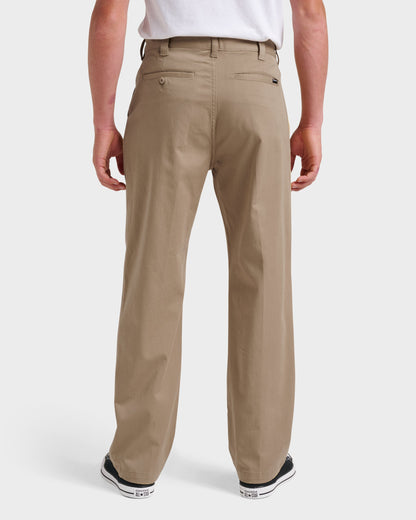 Union Stretch Pants - Twill - Quick Silver