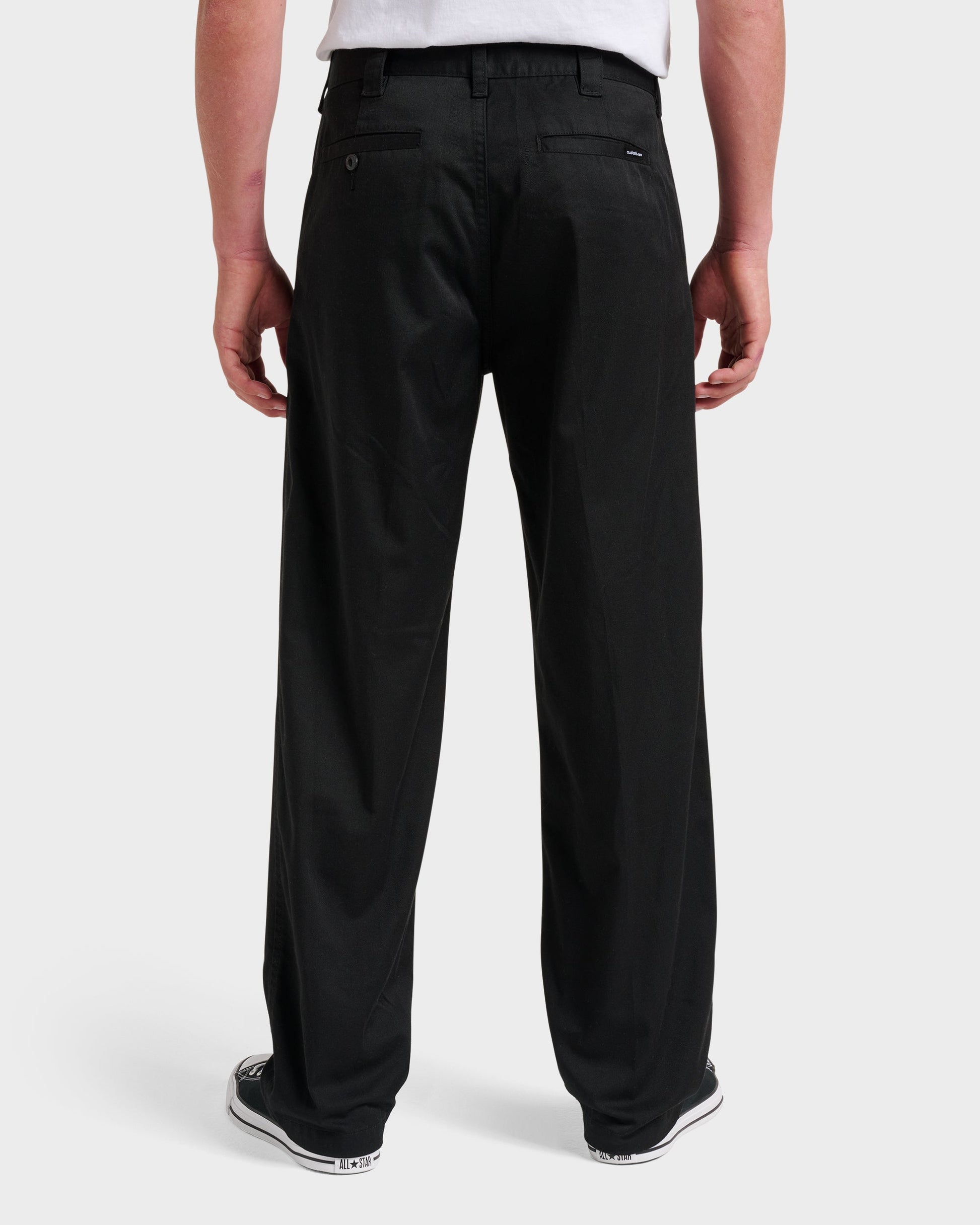 Union Stretch Pants - Black - Quick Silver