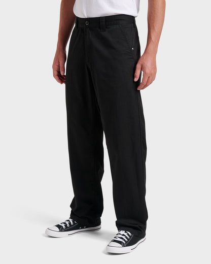 Union Stretch Pants - Black - Quick Silver