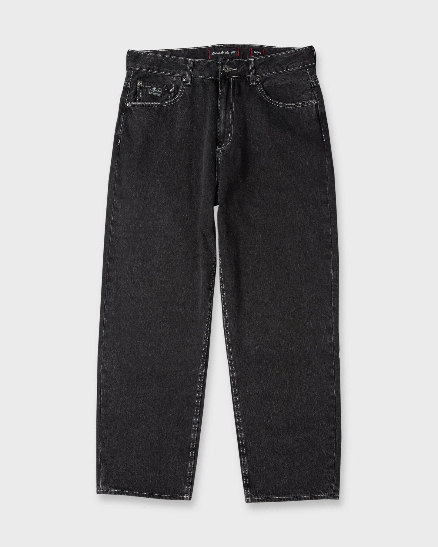 Baggy Denim Pants - Black Wash - Quick Silver