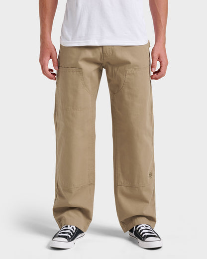 Mercury Carpenter Pants - Deep Khaki - Quick Silver