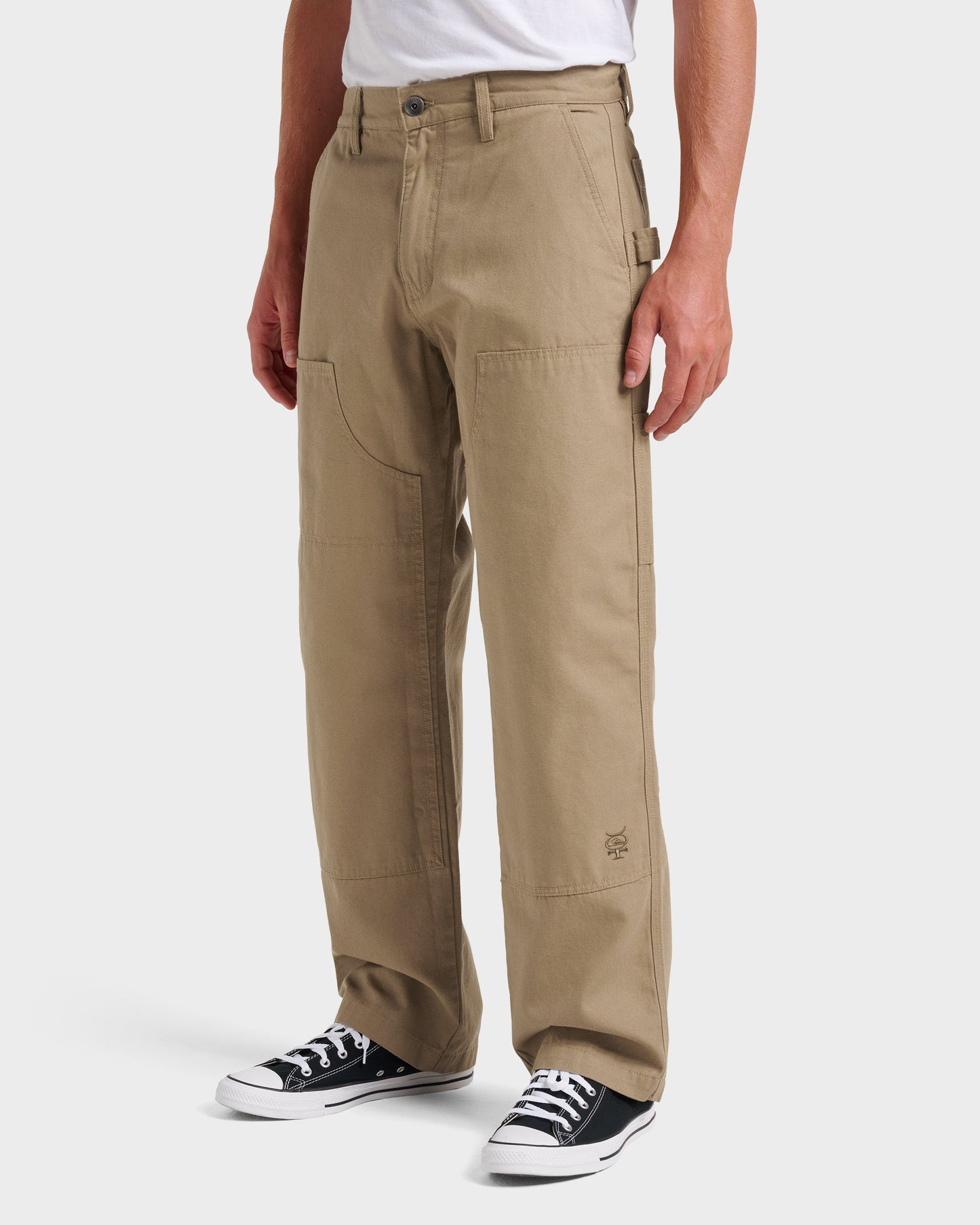 Mercury Carpenter Pants - Deep Khaki - Quick Silver