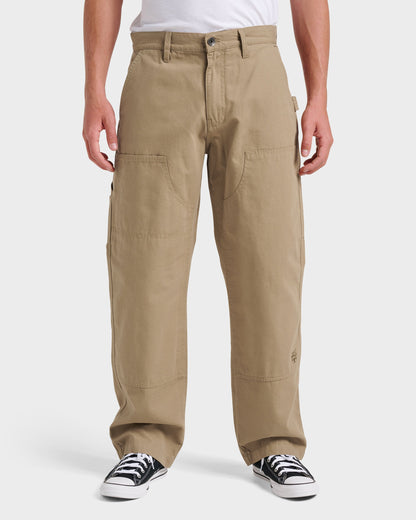 Mercury Carpenter Pants - Deep Khaki - Quick Silver