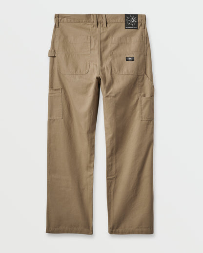 Mercury Carpenter Pants - Deep Khaki - Quick Silver