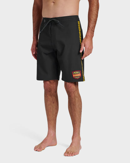 Hi Sidewind 20" Boardshorts - Black - Quick Silver