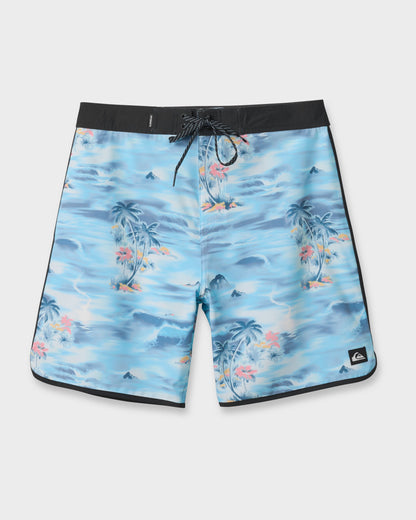 Surfsilk Tropical Surf 19" Boardshorts - Total Eclipse - Quick Silver