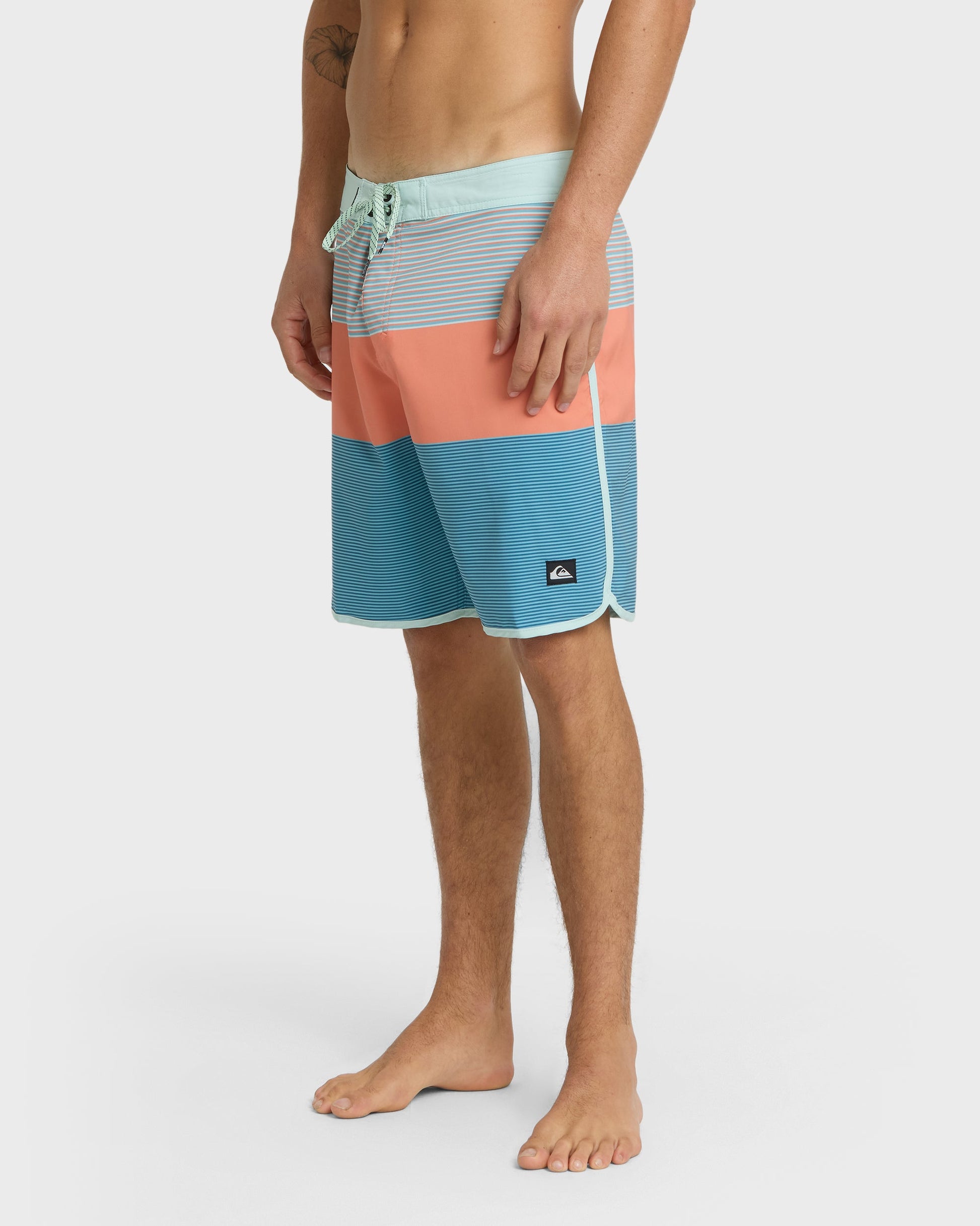 Surfsilk Tijuana 19" Boardshorts - Papaya - Quick Silver
