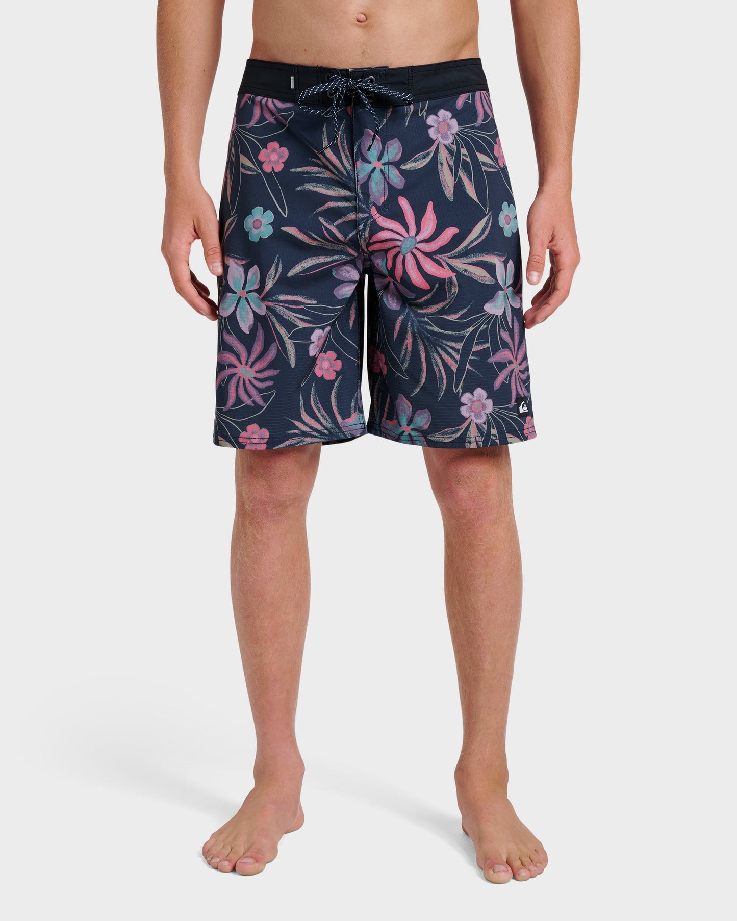 Highline Straight Leg 19" Boardshorts - Total Eclipse - Quick Silver