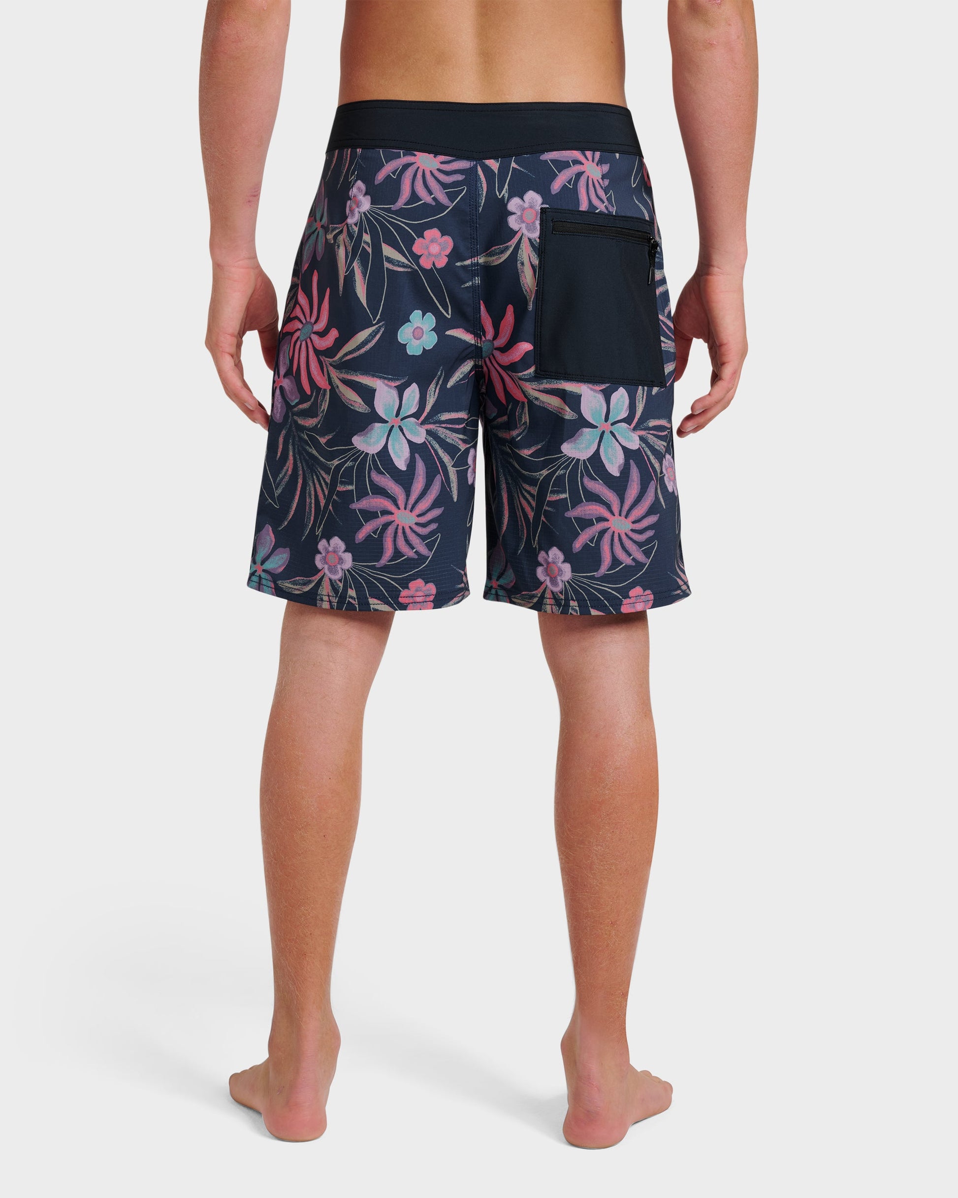 Highline Straight Leg 19" Boardshorts - Total Eclipse - Quick Silver