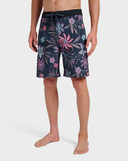 Highline Straight Leg 19" Boardshorts - Total Eclipse - Quick Silver