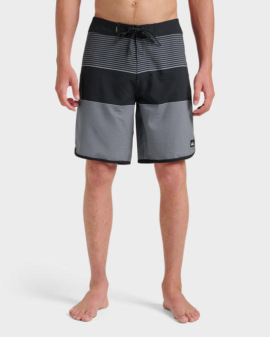 Surfsilk Tijuana 19" Boardshorts - Black - Quick Silver