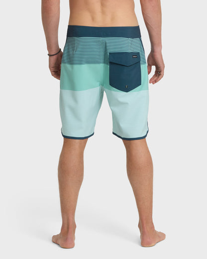 Surfsilk Tijuana 19" Boardshorts - Aqua Blue - Quick Silver