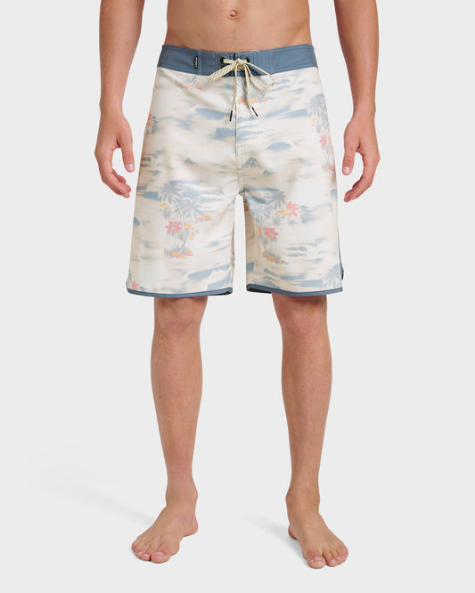 Surfsilk Tropical Surf 19" Boardshorts - Moonstruck - Quick Silver