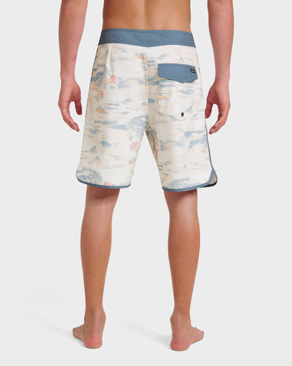 Surfsilk Tropical Surf 19" Boardshorts - Moonstruck - Quick Silver