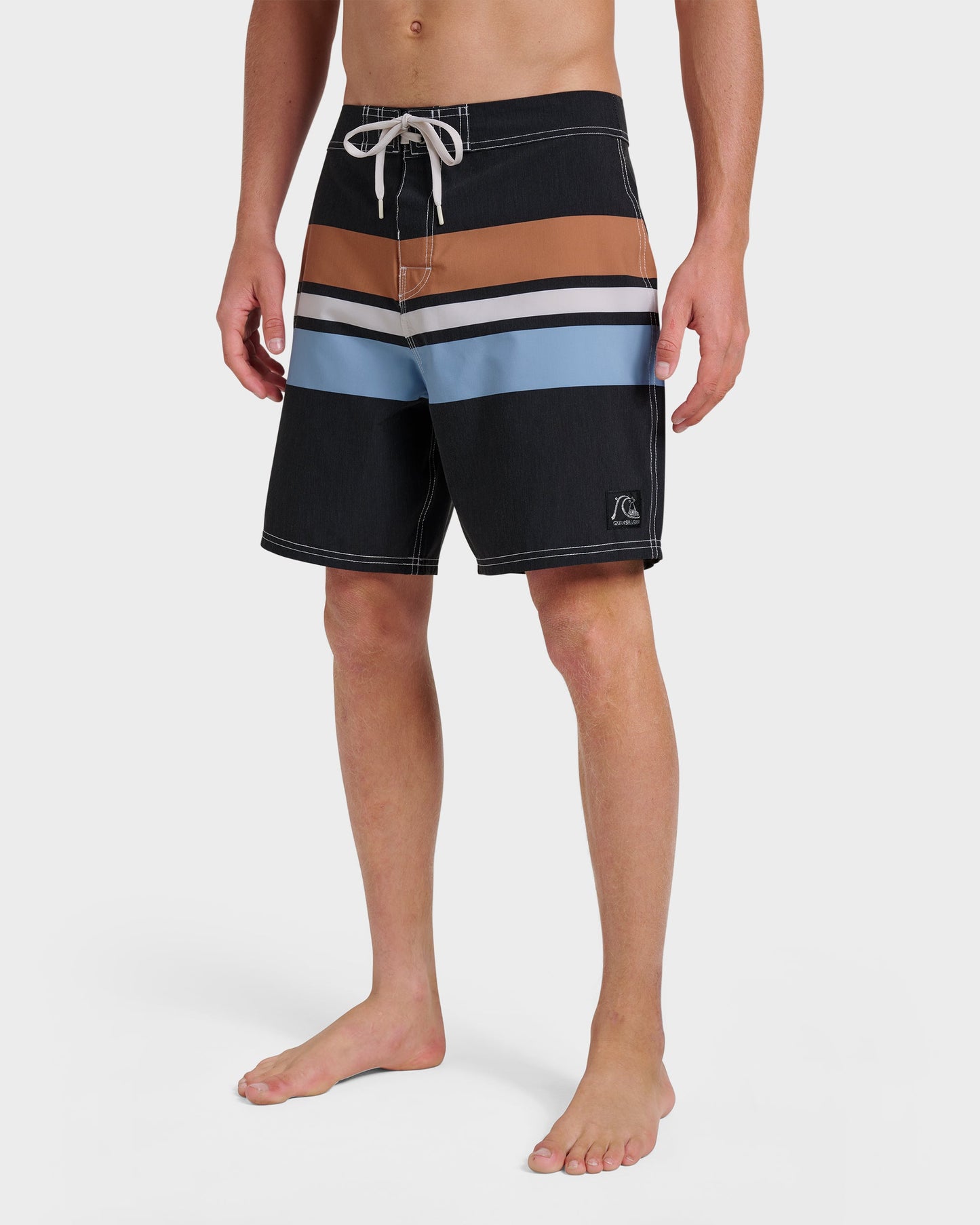 Original Straight Leg 18" Boardshorts - Black - Quick Silver