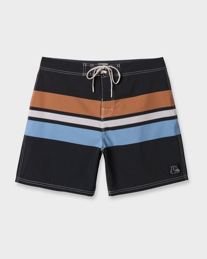 Original Straight Leg 18" Boardshorts - Black - Quick Silver